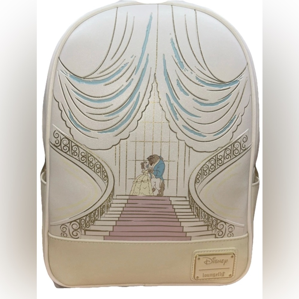Loungefly Disney Beauty and the Beast mini backpack nwt
